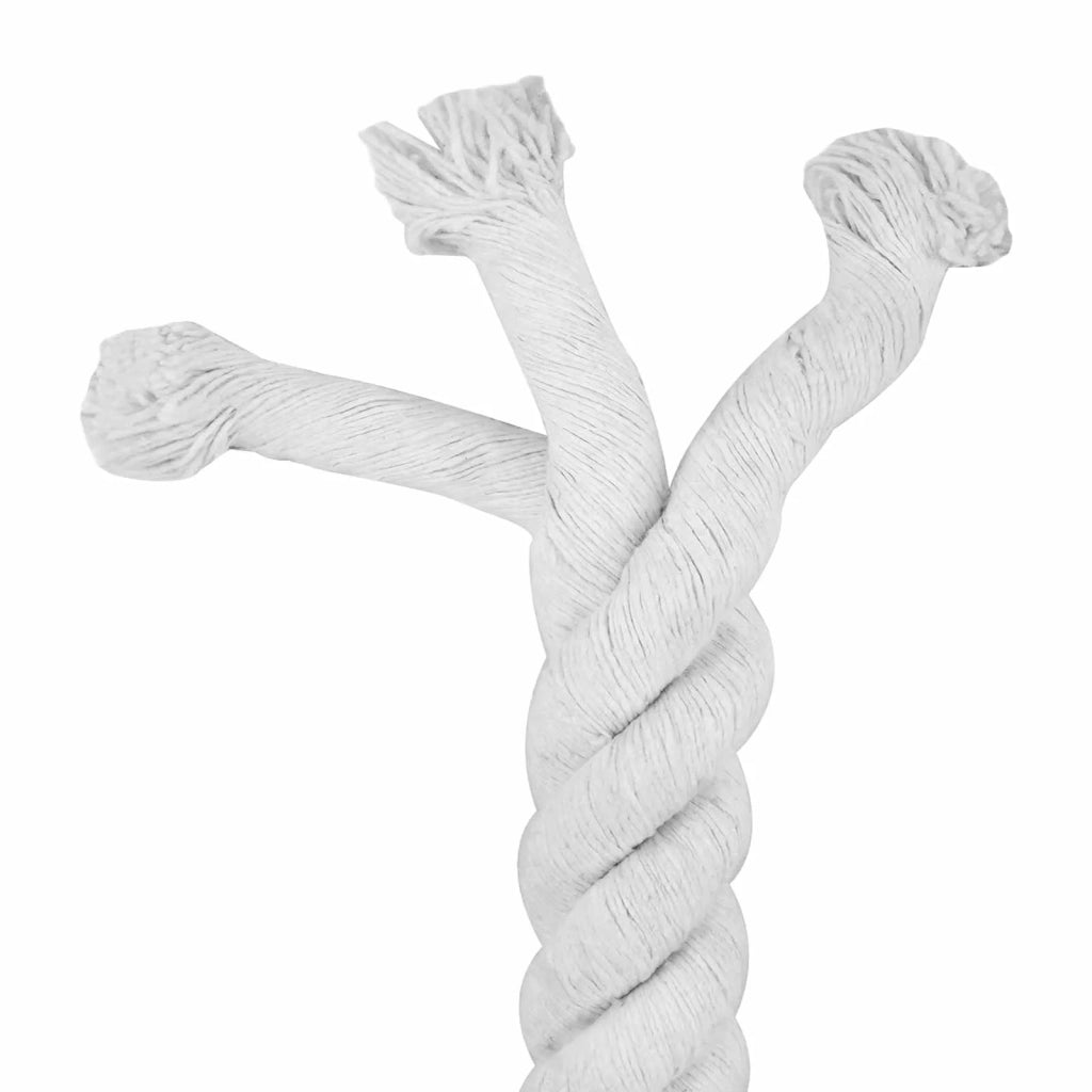 Corda Bianco 6 x 6 x 1000 cm Cotone 42011890