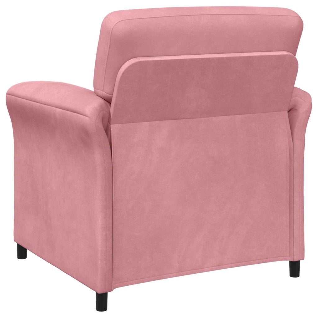 Set di divani 2 pz Rosa Velluto 3424903