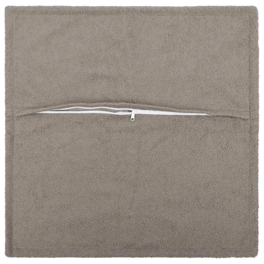 Federa 2 pcs HOUTEN Grigio Chiaro 70 x 70 cm Bouclé 921357