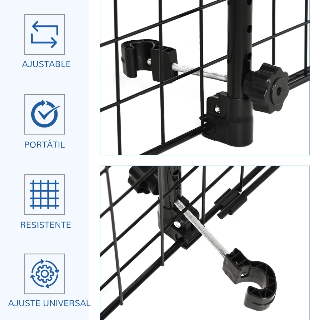 Barriera Protettiva per Cani Auto ¨C Zephmum ¨C Nero 91-152x30 cm