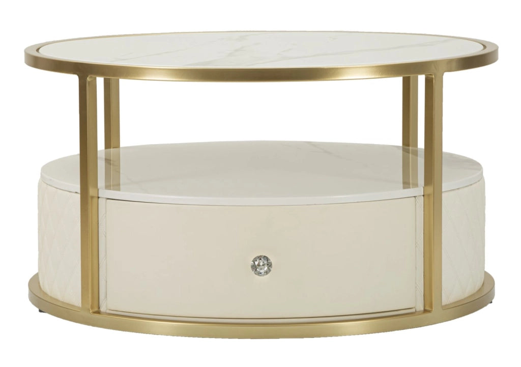 TAVOLINO DA CAFFÈ SHARON CM Ø 75X40