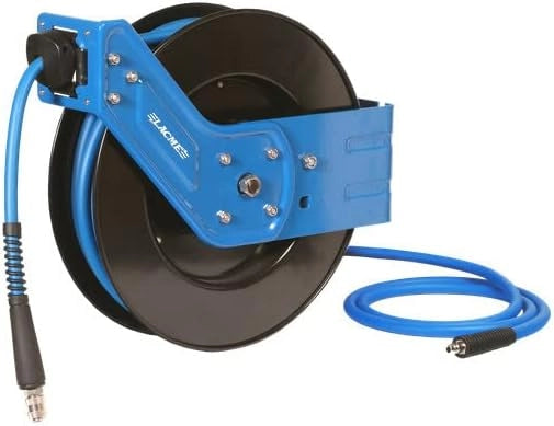 Avvolgitore automatico 15 m con supporto orientabile 180° 326215 Lacmato