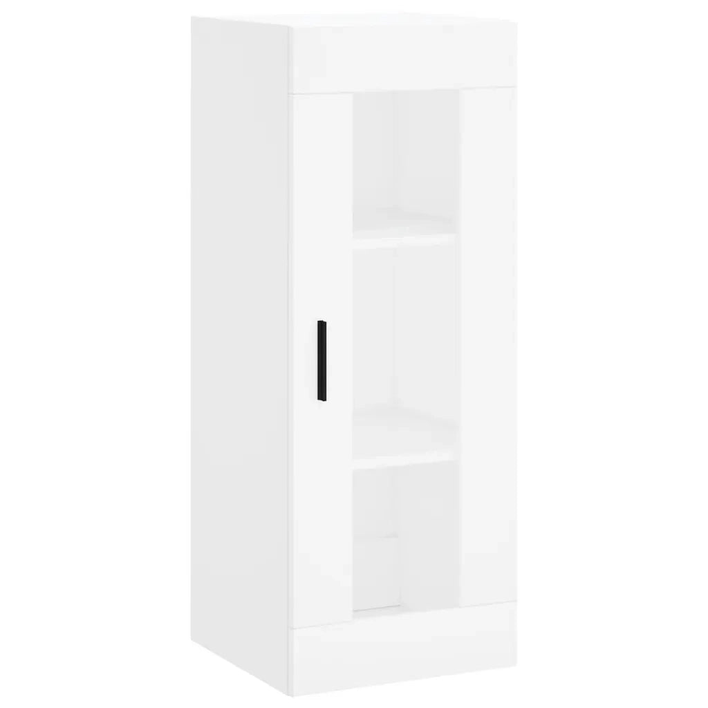 Mobile a Parete Bianco 34,5x34x90 cm 828924