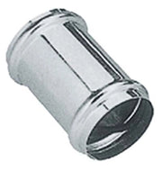 MANICOTTO CANOTTO CR - OTTONE CROMATO MM 30 CM  6 + ORING- 10 pezzi