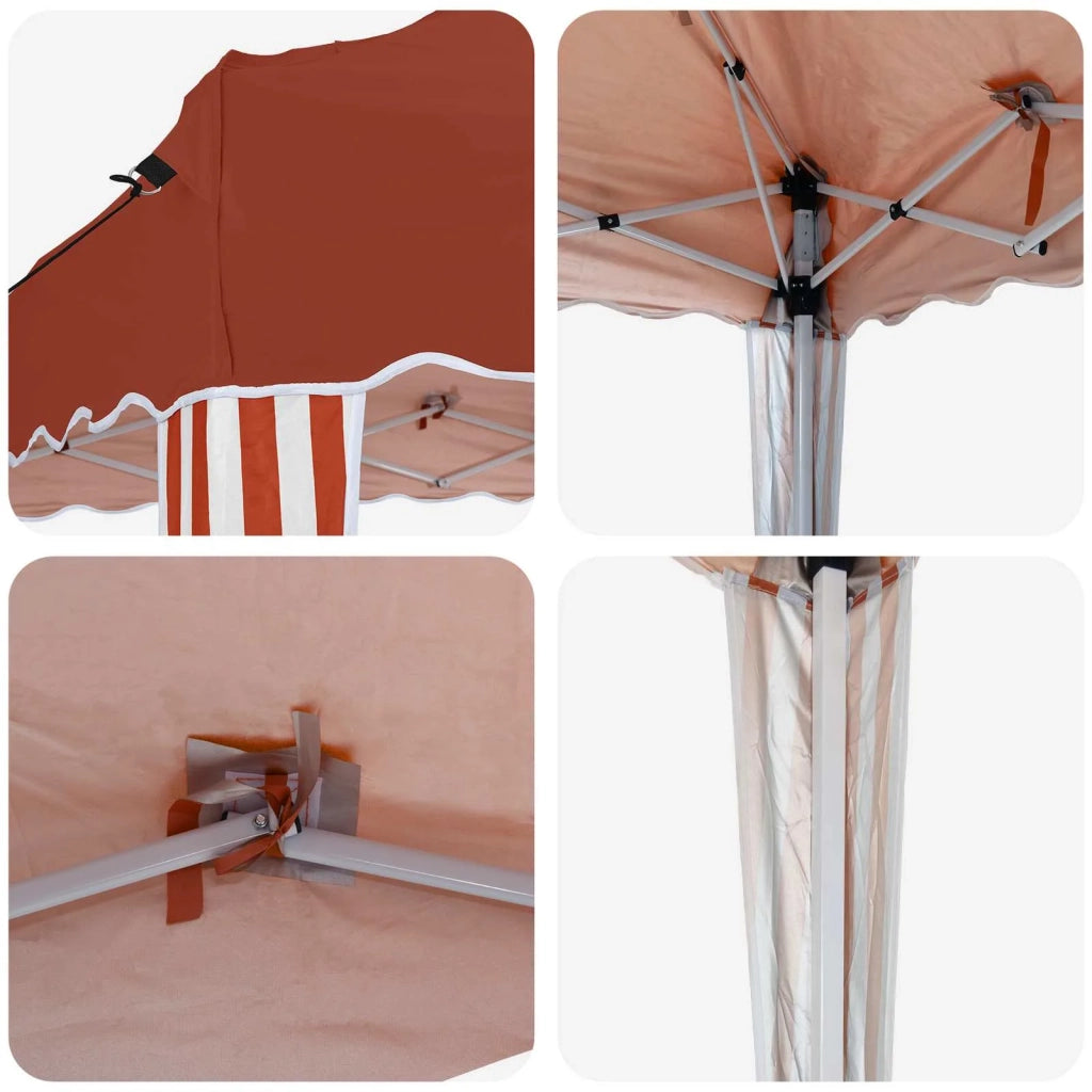 Tenda per feste a pop-up Terracotta 195 x 195 x 245 cm 42019721
