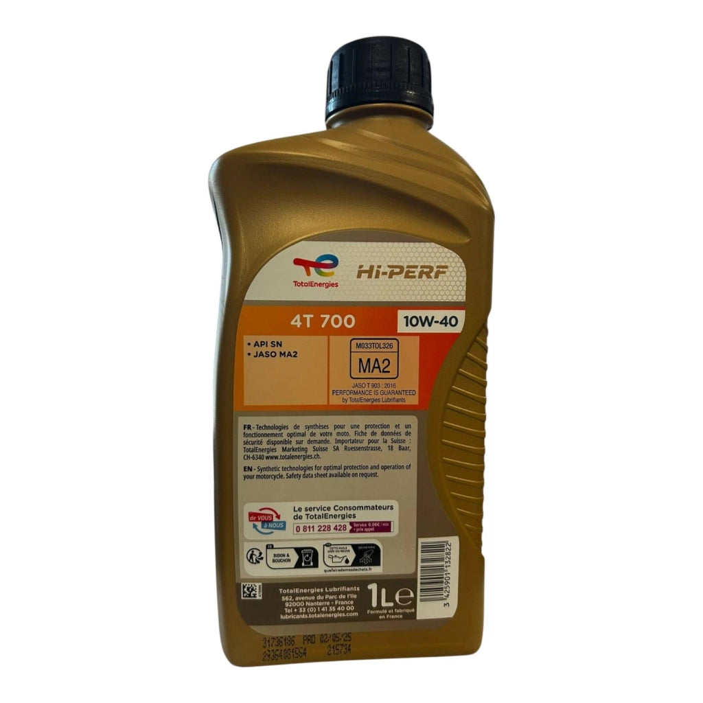OLIO TOTAL SINTETICO 10W - 40 1L