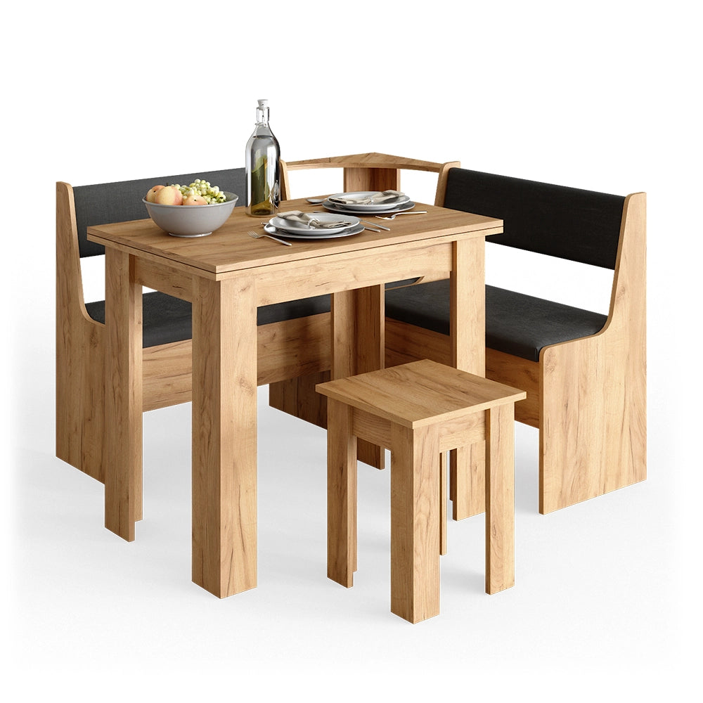 Vicco Panca ad angolo Quercia dorata 76.6 x 41.5 cm