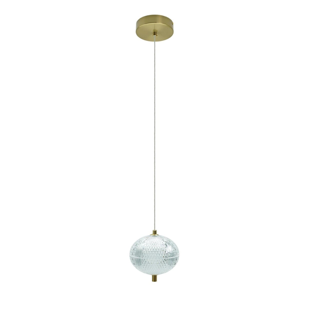 Lampada a sospensione Amerilla IdeaLED Ø15 oro LED 15W