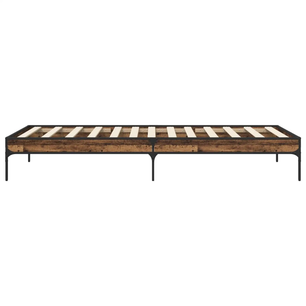 Struttura del letto-Giroletto Legno antico 80 x 200 cm 880264