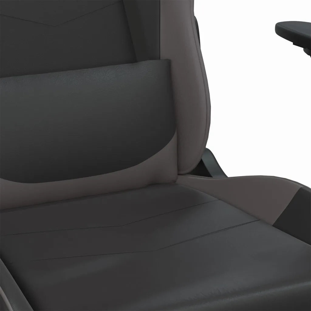 Sedia da Gaming Nera e Grigia in Similpelle 3143645