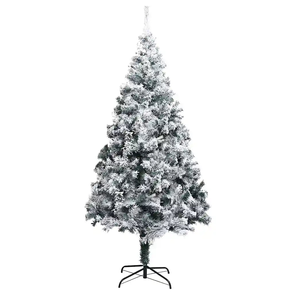 Albero di Natale artificiale con 300 LED Bianco 180 cm 3396969