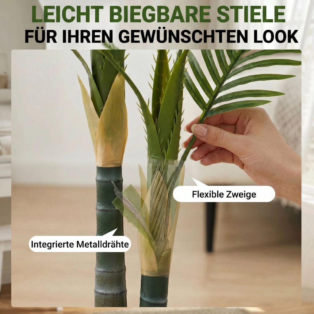 Palma Artificiale 150cm con Vaso ¨C Xylo ¨C Verde