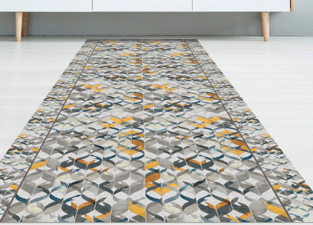 Tappeto Passatoia Cucina Antiscivolo Linea Futura Spiga By Suardi - 52x280 - Spiga