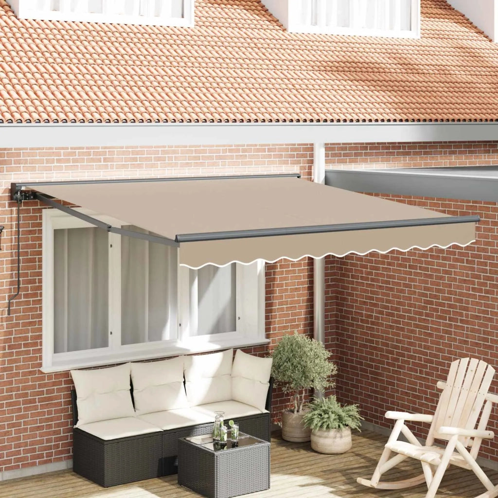 Struttura della tenda Beige 350 x 250 cm 3330355