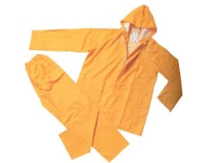 IMPERMEABILE GIACCA/PANTALONE IN PVC BISPALMATO PLP GIALLO- - tg. L - 1 pezzi EXCEL