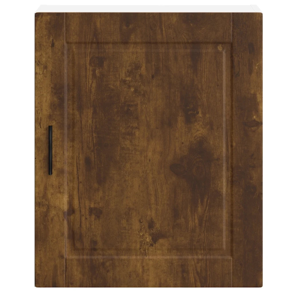 Pensile da Cucina-Mobile Cucina da Parete Porto Rovere Fumo in Legno Multistrato 896011