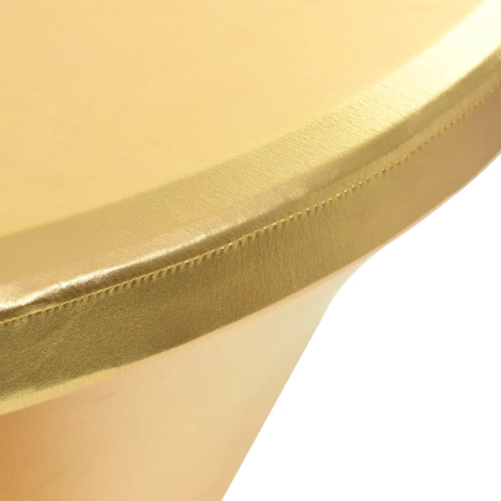 Copertura Elastica per Tavolo 2 pz 70 cm Oro CFW3778796