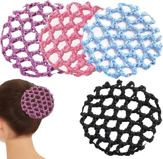Set di capelli per ragazze - 4 pezzi - diverse colori
