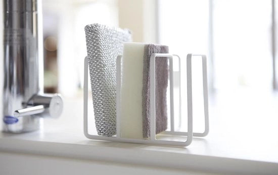 Supporto per Spaghetti in Acciaio Bianco: Organizzatore per Cucina con Cestino per Coltelli