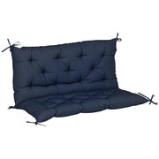 Cuscino per divano da esterno ¨C Minimal ¨C blu scuro 100x98x8 cm