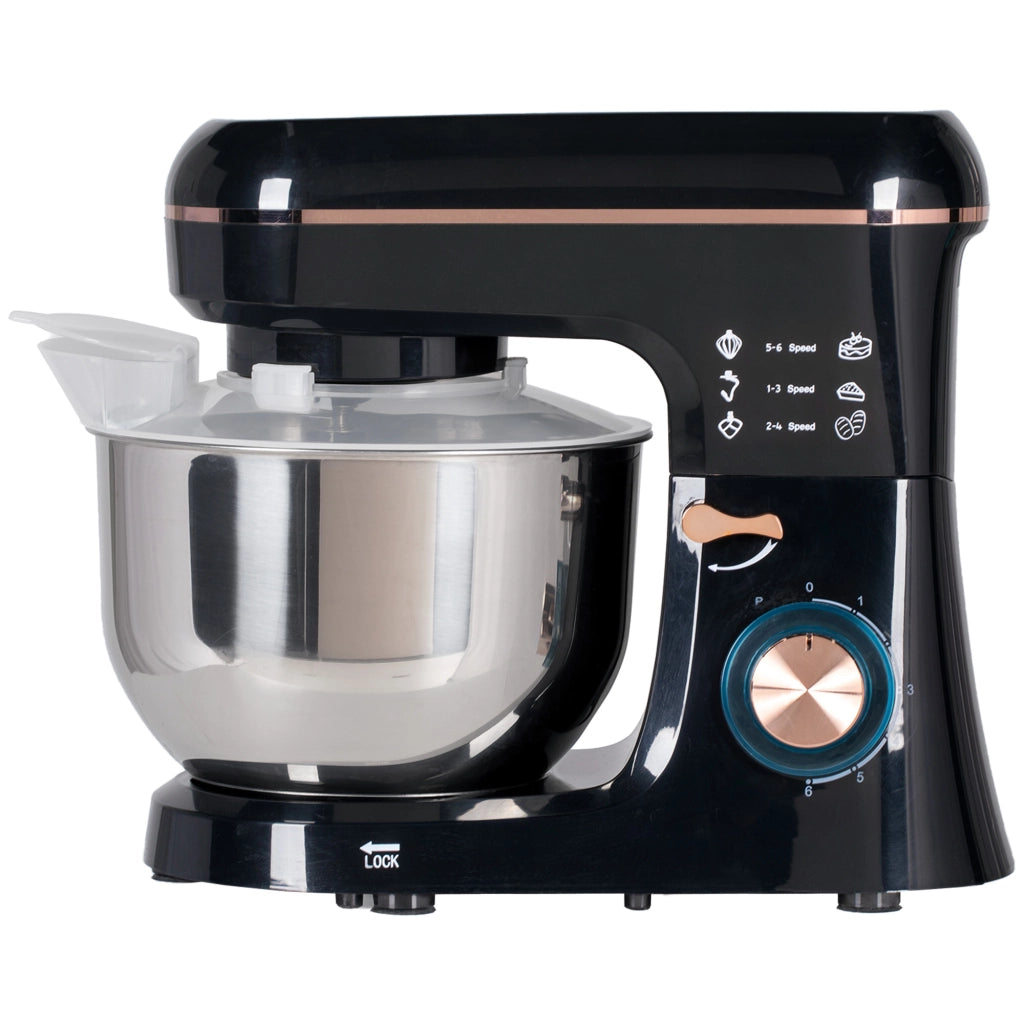 Robot da cucina ¨C Minimal ¨C 6 velocit¨¤, ciotola in acciaio inox 5.5L, nero