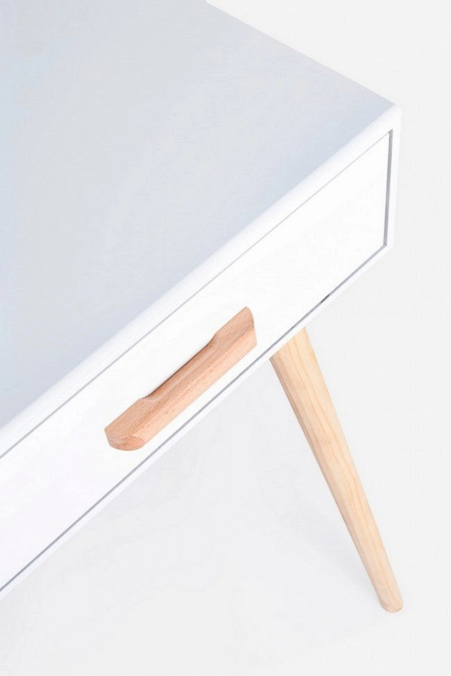 Consolle 2 Cassetti Ordinary in Legno Bianco