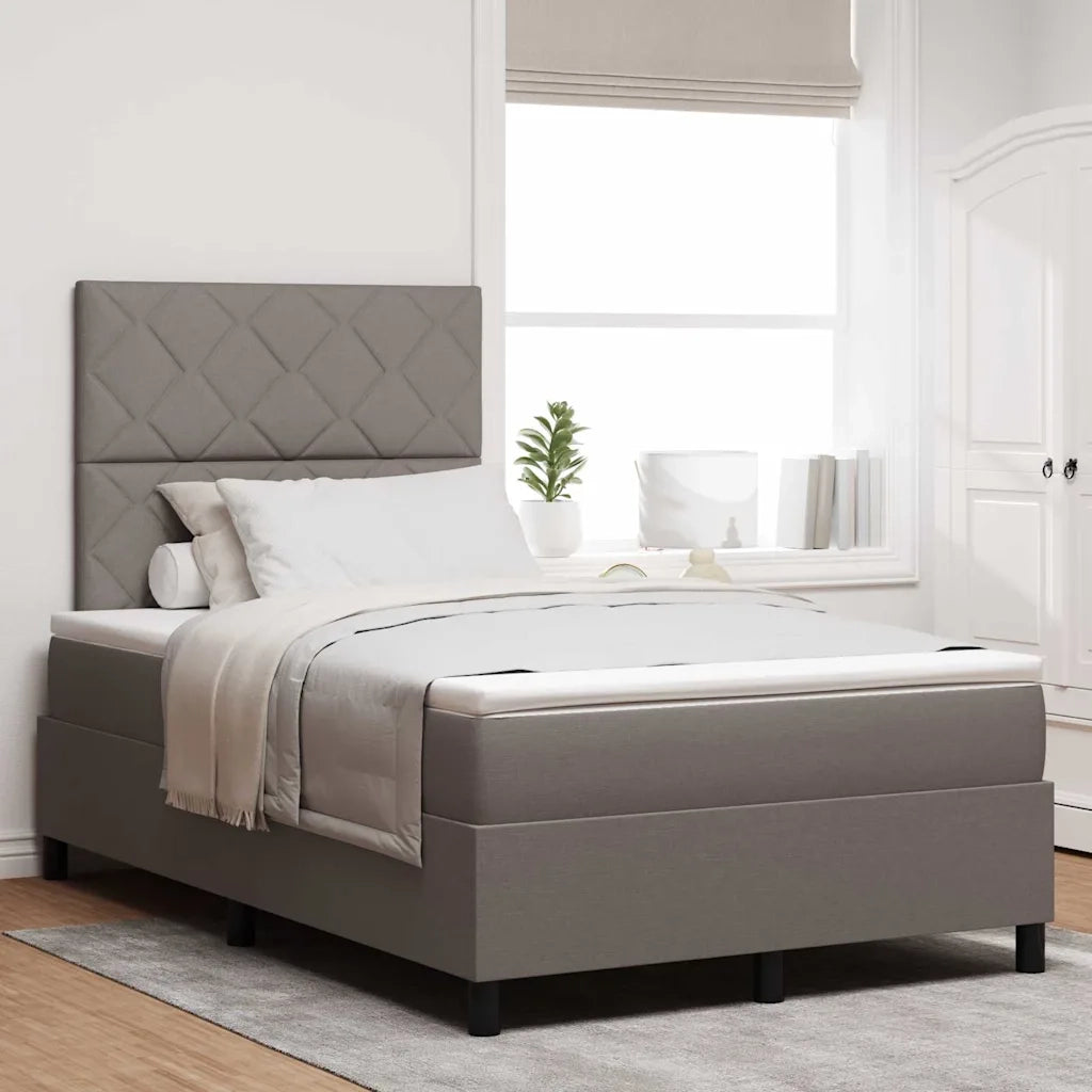 Letto a molle con materasso Talpa 120 x 190 cm Tessuto 3339452