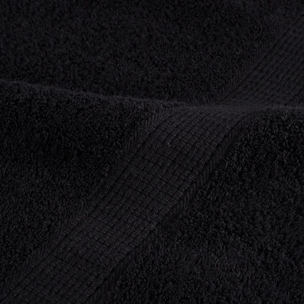 Set ASciugamani SOLUND 8 pz Neri 600 gsm 137548