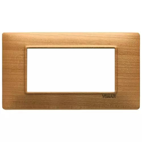 VIMAR PLANA - PLACCA 4M LEGNO CILIEGIO