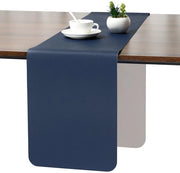 Tavolo da Esterno, Doppia Faccia, Impermeabile, Antiscivolo, Decorativo, 40 x 240 cm (Grigio-Blu chiaro)