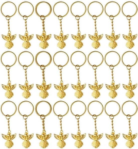 Sostegni angeli - 50 pezzi - Decorazione per occasioni speciali - Oro