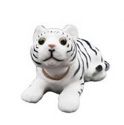 Decorazione per Auto - Testa di Tigre - Decorazione per Auto - Decorazione per Ufficio - Leggero - 10.5x5.5x6.5cm - Ornamento per Auto