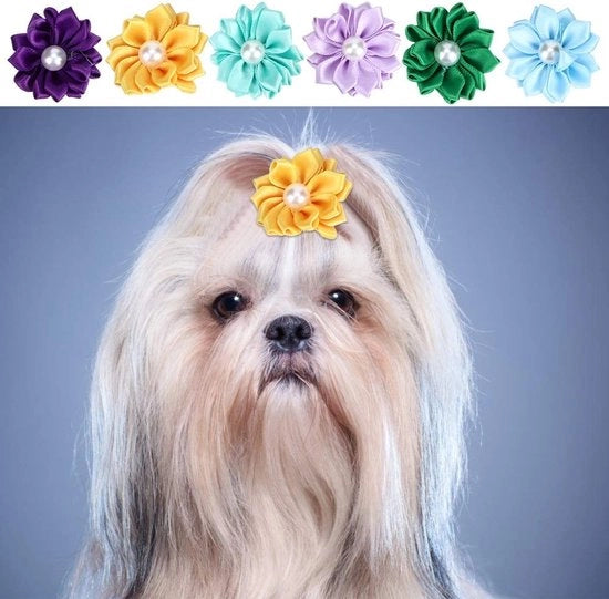 Elastici per capelli resistenti - 30 pezzi - Non tossici - Vari colori - Accessori per cani - Accessori per gatti