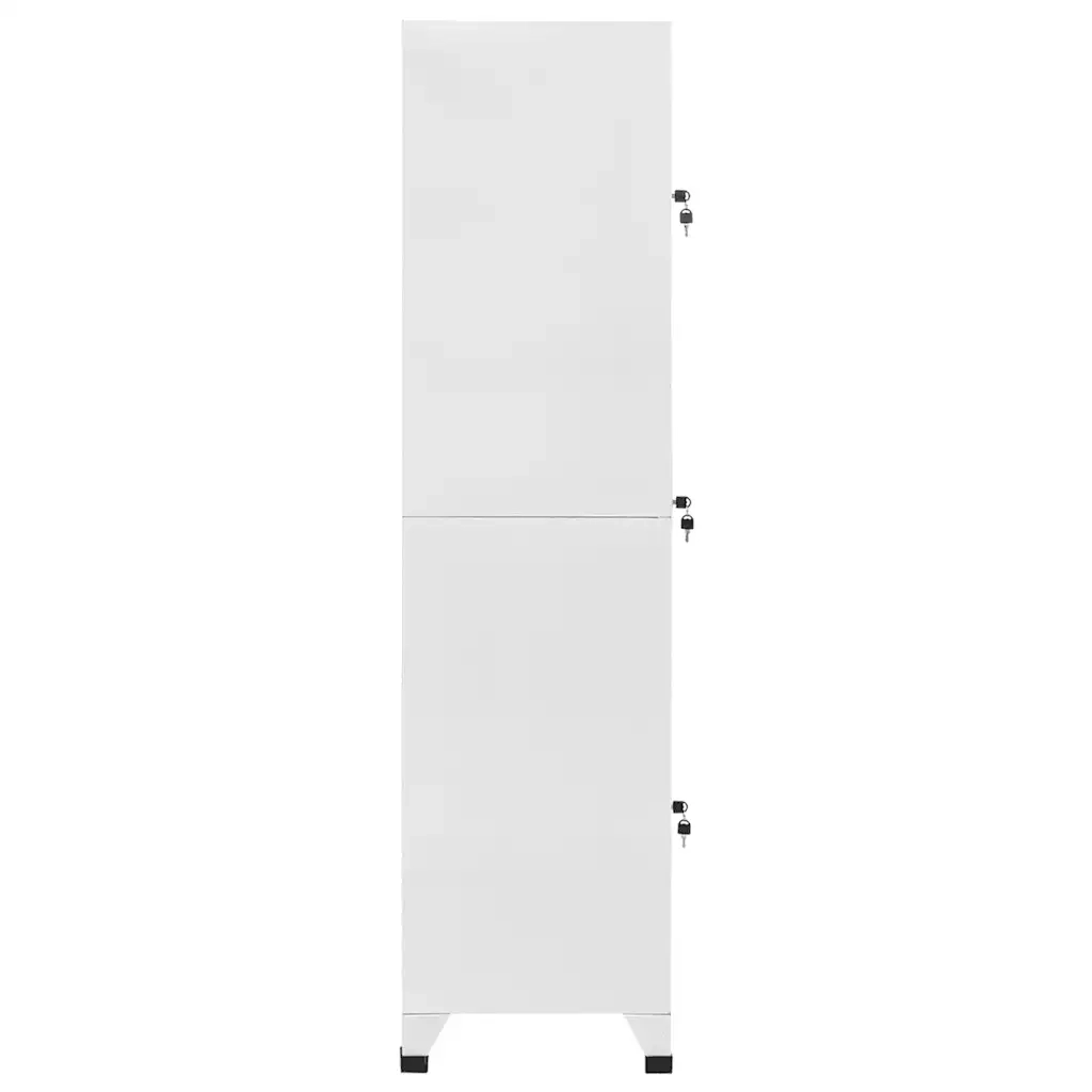 Armadietto a Chiave a 3 Scomparti 38x45x180 cm   cod mxl 51369