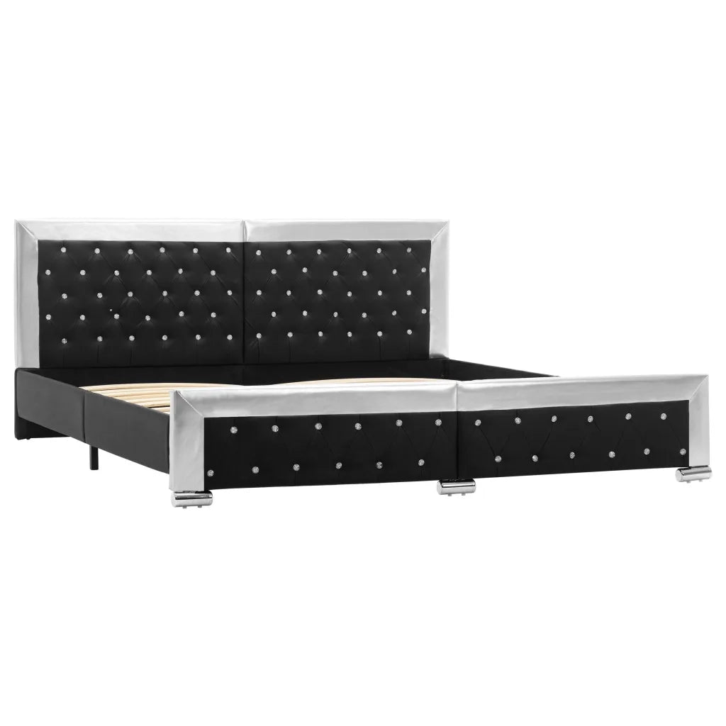 Giroletto Nero in Similpelle 180x200 cm 286798