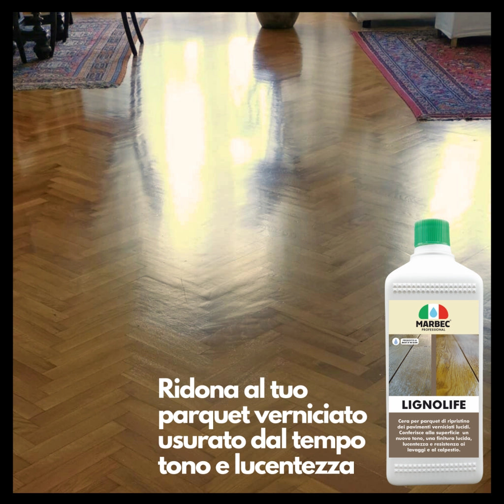 Prodotto per parquet rovinato LIGNOLIFE   1LTx6Pz