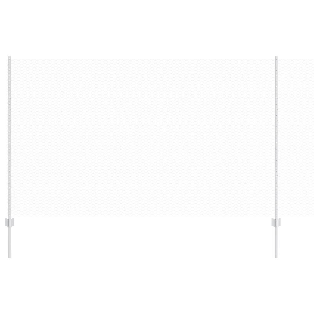 Posti per recinzioni 22 pz U-Channel 140 cm Acciaio Galvanizzato