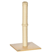 Albero tiragraffi per gatti con sisal ¨C Minimal ¨C Beige e quercia 60 cm