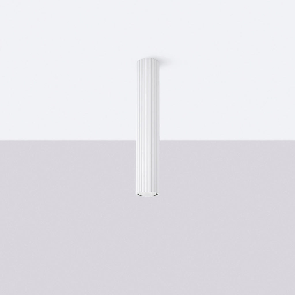 Lampada da soffitto KARBON 40 bianco