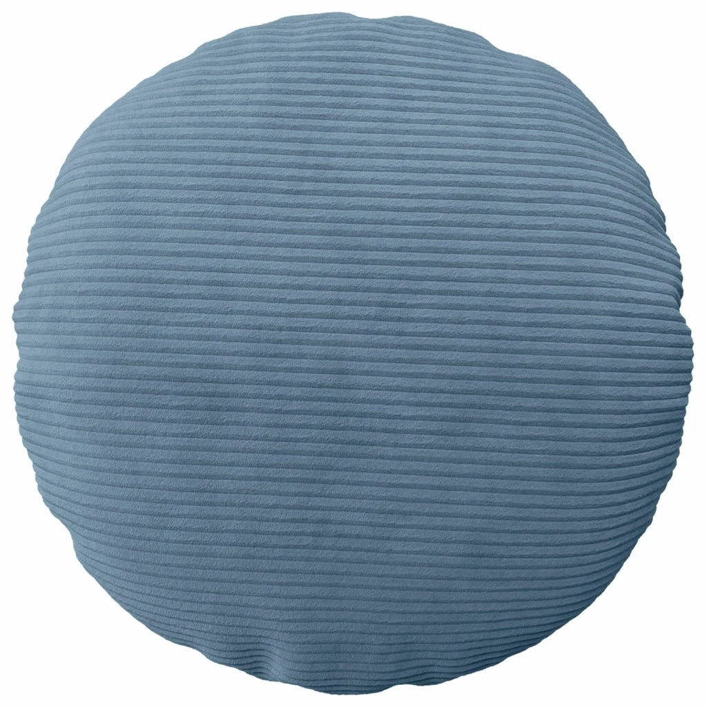 Federa 2 pcs HEERLEN Blu Ø 50 cm corduroy 922603
