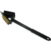 SPAZZOLA DOPPIA PER BARBECUE 36 cm