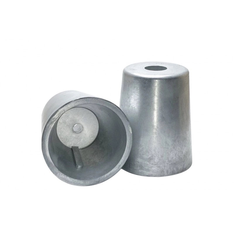 ANODO ZINCO OGIVA CONICA Ø30