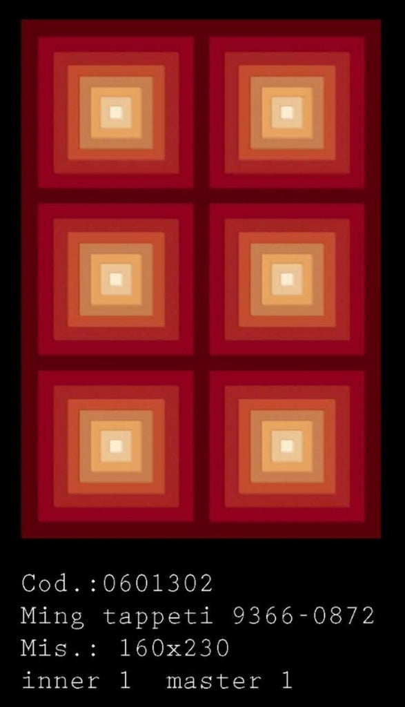 Tapp.Ming 160X230 9366-0872 - Bizzotto