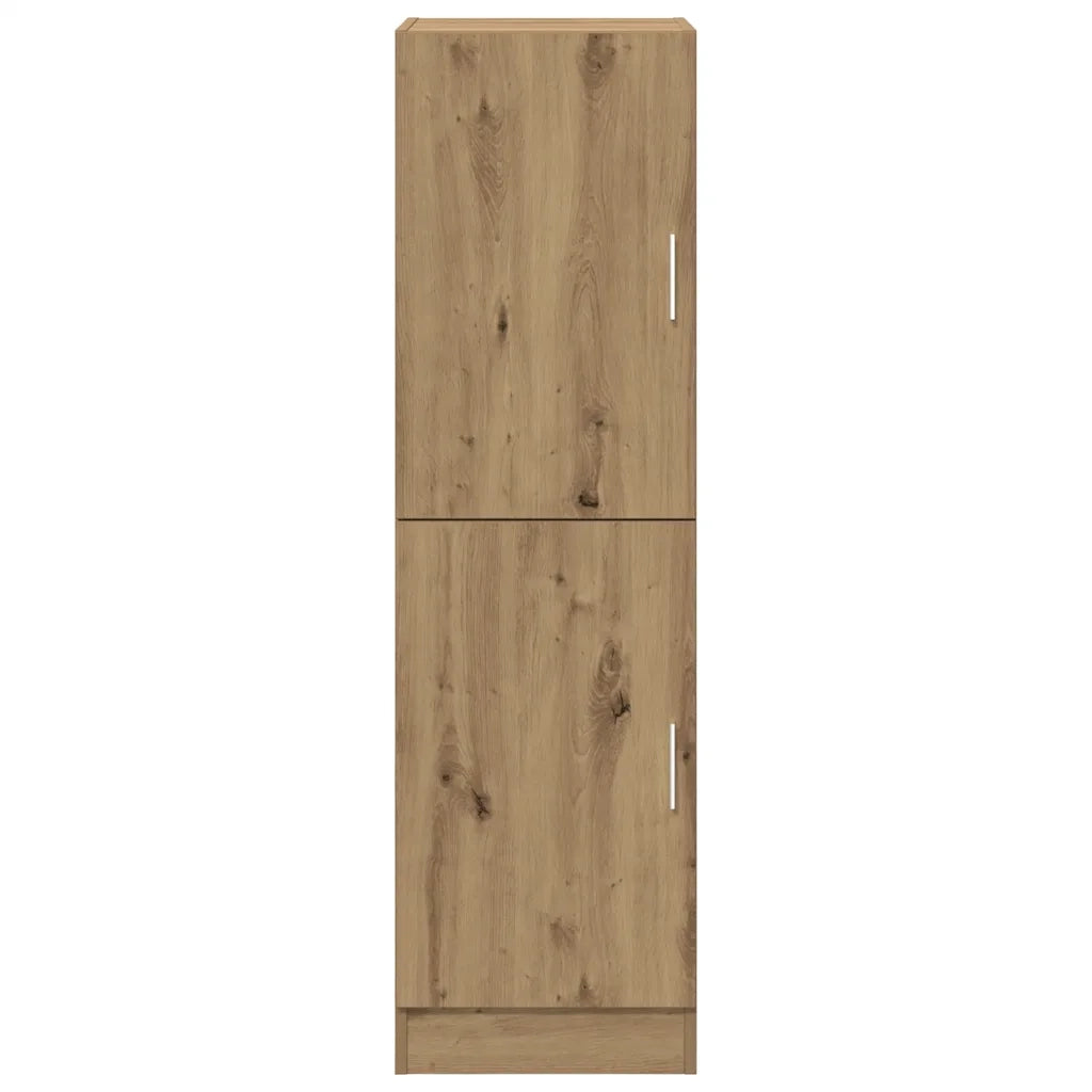 Armadietto Cucina Rovere Artigianale 38x41,5x131,5 cm in Legno 860120