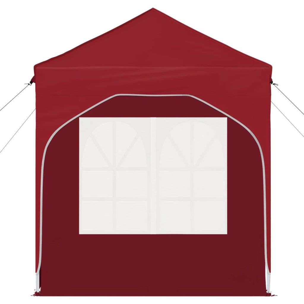 Tenda per feste a pop-up-Gazebo 192 x 192 x 245 cm Borgogna 297689