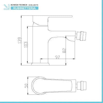 Set miscelatori lavabo bidet e doccia incasso cromato lucido Juliette