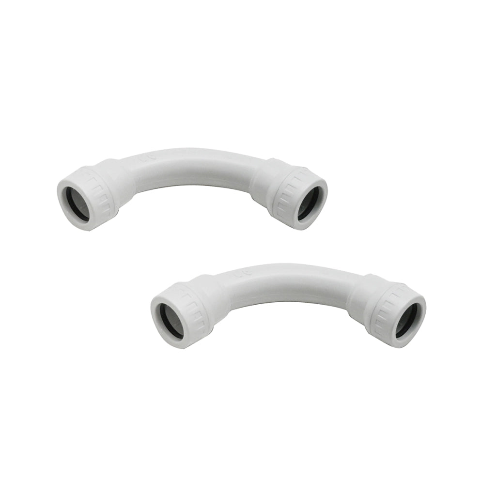 2 PZ CURVA A 90° IP65 PER TUBO RIGIDO D. 16