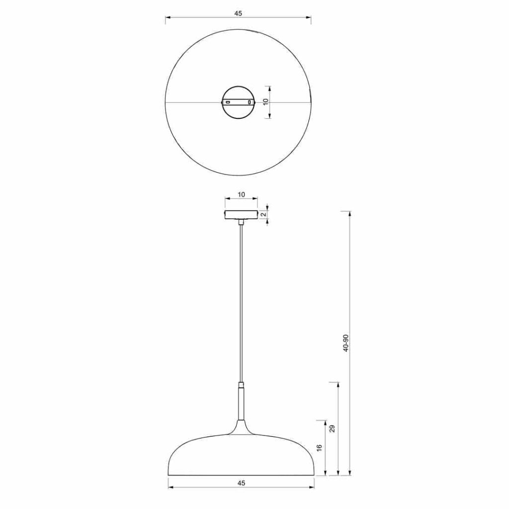 Lampadario a sospensione Milagro Lincoln verde oro Ø45