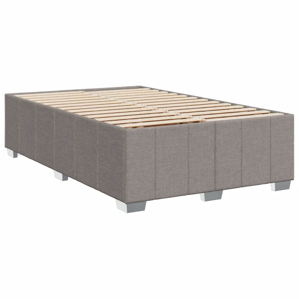 Giroletto a Molle con Materasso Tortora 120x190 cm in Tessuto 3289304