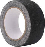 Strisce antiscivolo autoadesive per scale e pavimento - 5m x 5cm (nero).